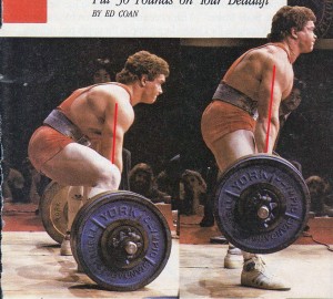 Even the great Ed Coan exhibited some degree of back rounding.