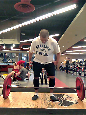 Conventional Deadlift Stance