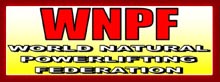 WNPF Powerlifting Logo