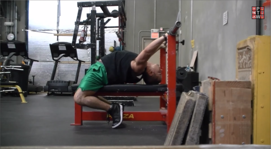 arch back incline bench press
