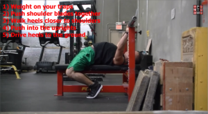 Bench Press Arch Technique Step 5